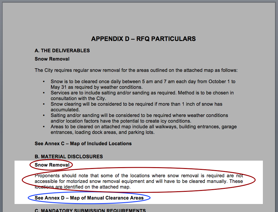 Material Disclosures in Context RFx Drafter (Orbidder 2.0)